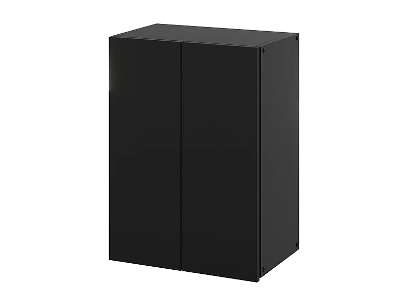 Armoire murale NOIRE 40x25x60cm – Meuble haut et colonne pour salle de bain