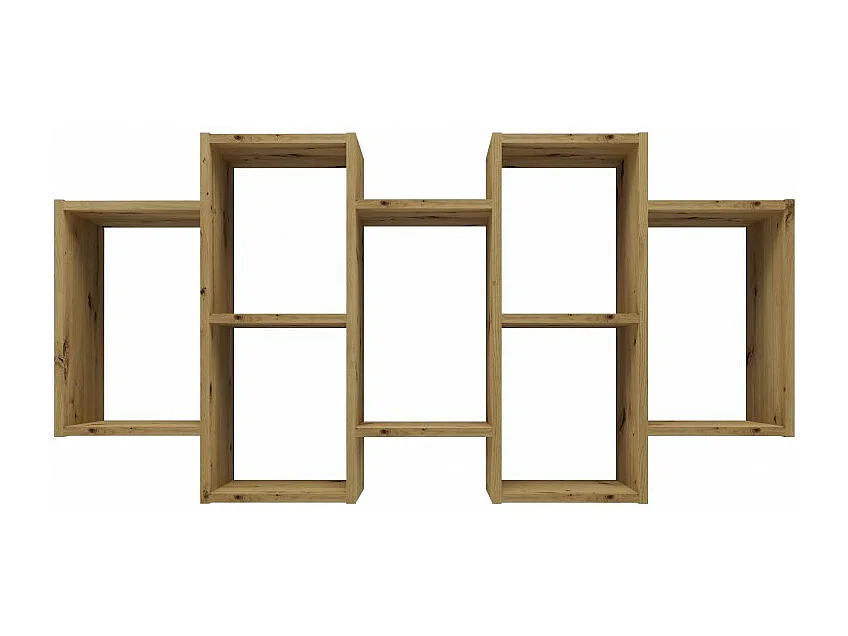 Regał Wiszący BILBAO 7.0 | Dąb Artisan | 129.5x20x65 cm |  Regał Wiszący Ścienny