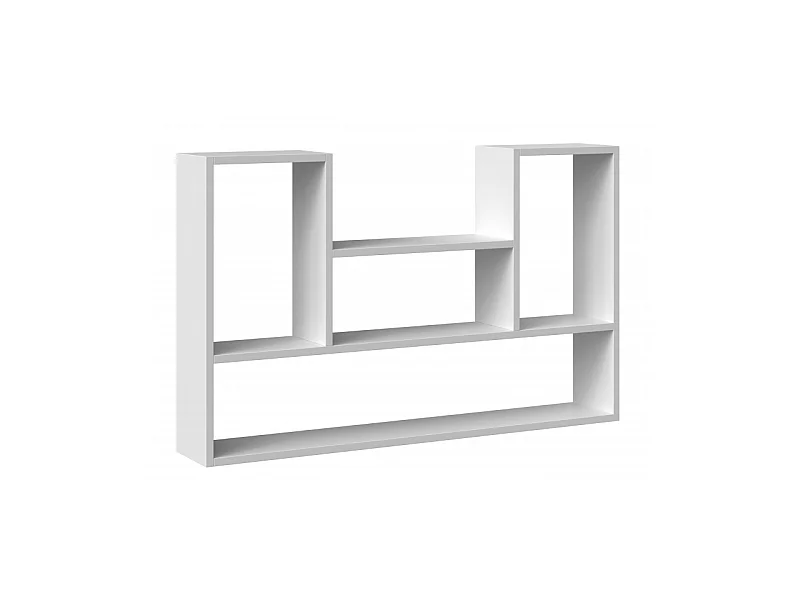 Regał wiszący Bilbao 4P |Biały |100x16x60 cm | Regał wiszący ścienny