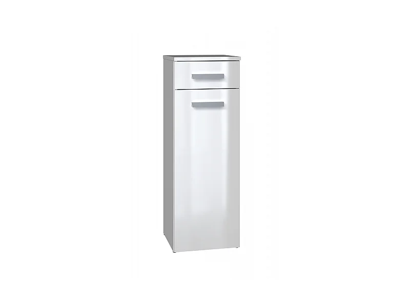 Barre de douche Nel V DS - BLANC BRILLANT