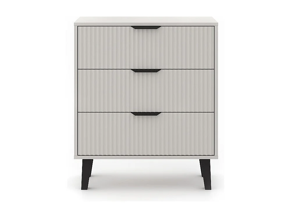 Komoda Scandi 3S Slim| Kaszmir| 70x39x81.5 cm | Nowoczesny Design