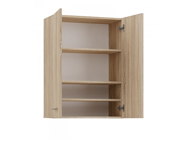 Szafka Pola MINI DD | Dąb Sonoma | 64x30x90 cm |  Szafka Łazienkowa Wisząca