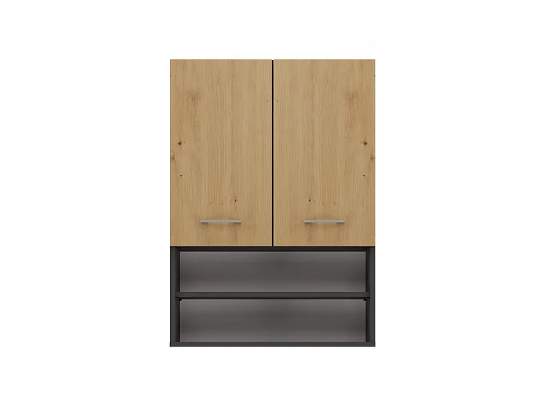 Armoire pour lave-linge Pola MINI/DK - ANTHRACITE/ARTISAN