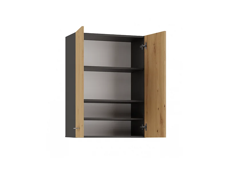 Armoire pour lave-linge Pola MINI/DD - ANTHRACITE/ARTISAN