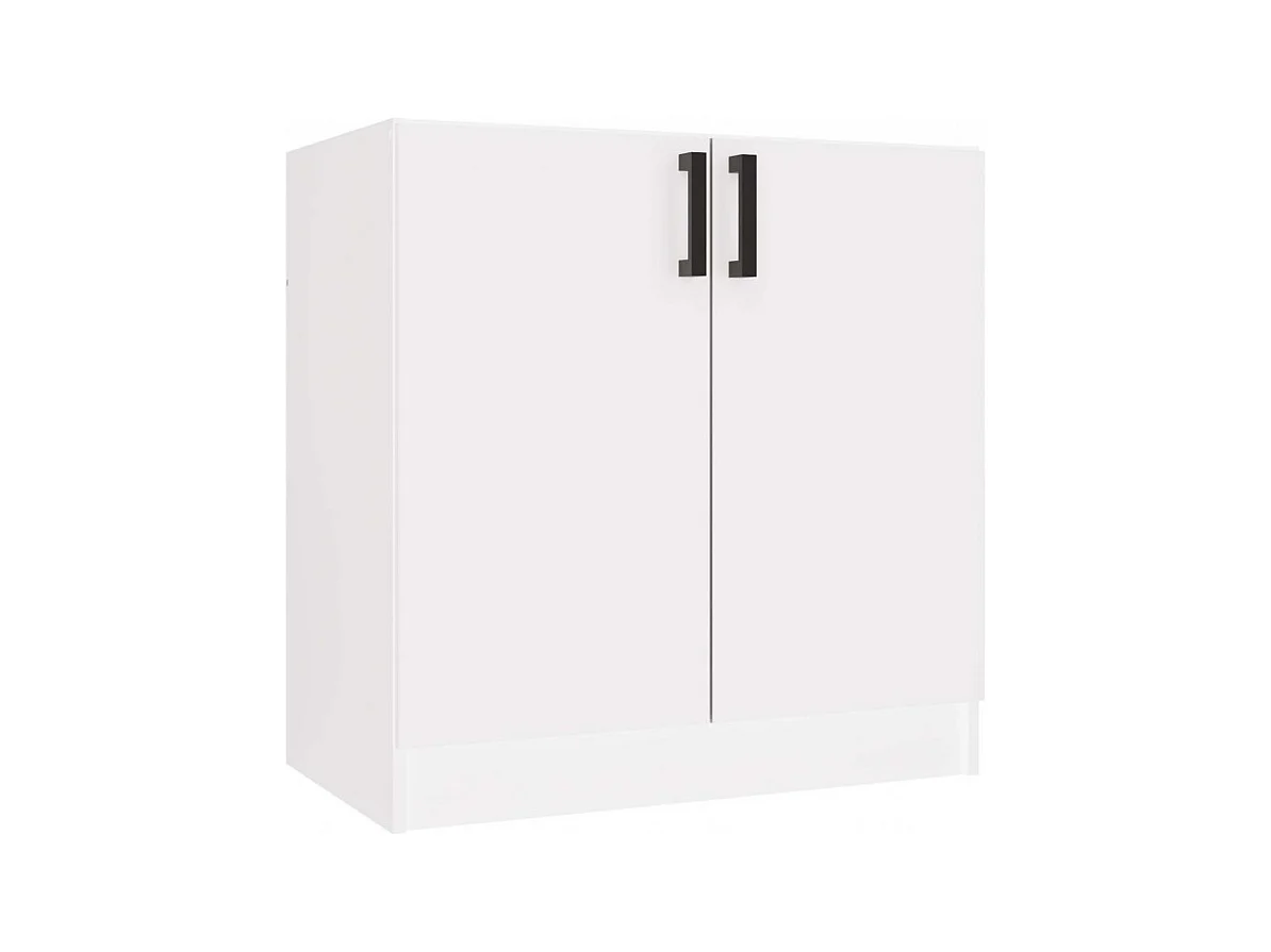 JASPER – Küchenunterschrank im skandinavischen Stil – 80 x 45,5 x 82 cm – 2 Türen