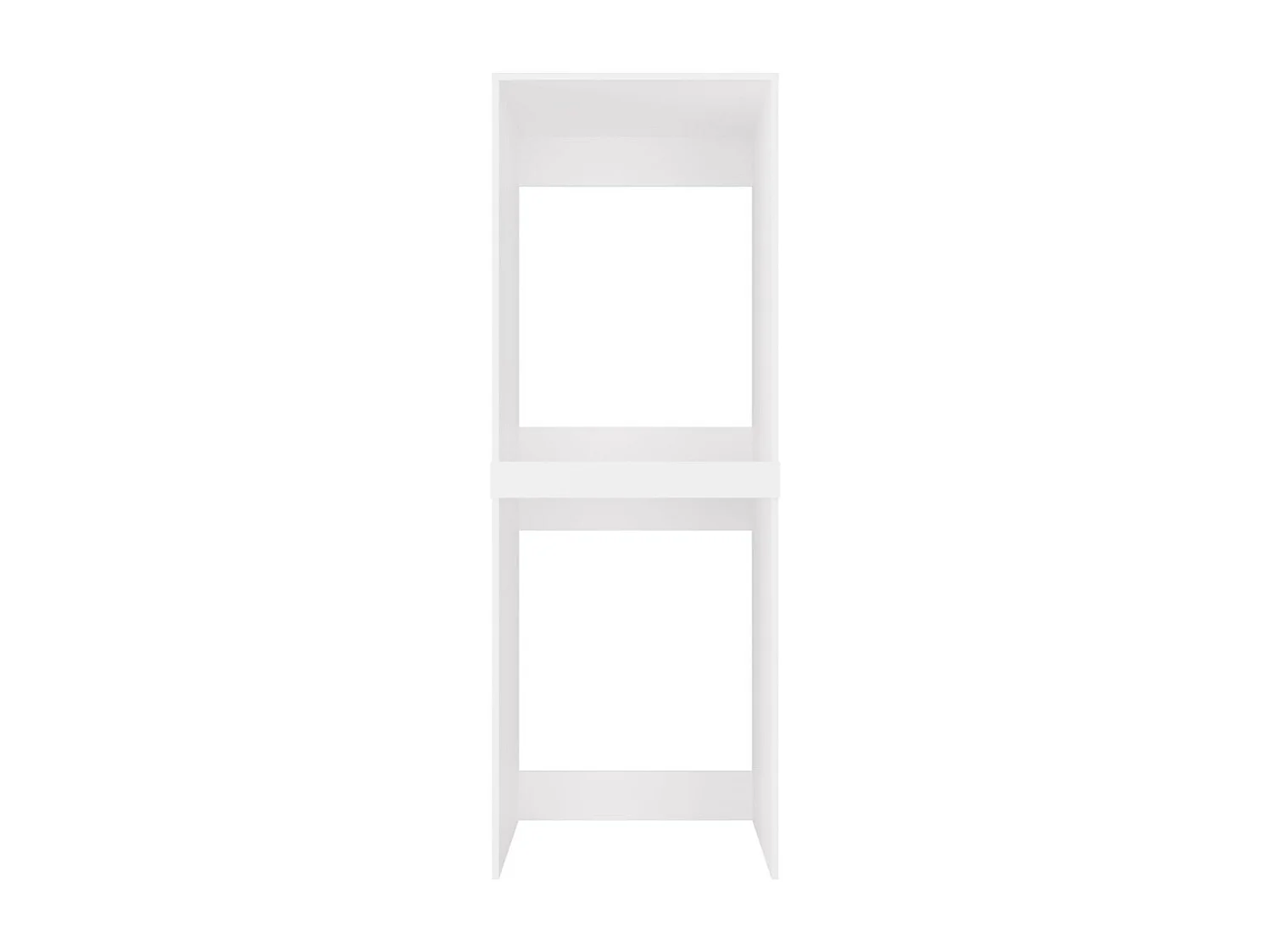 COMO - Mobile contenitore per lavatrice e asciugatrice - Mobile salvaspazio - Bianco