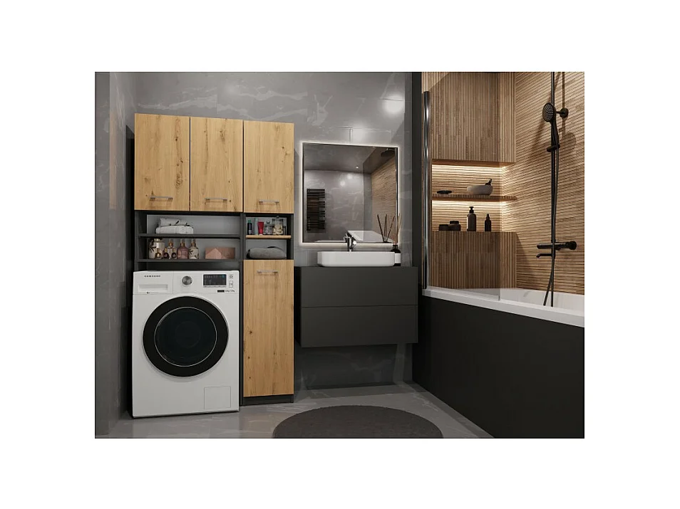 Ensemble de salle de bain Marpol MARPOL - ANTHRACITE/ARTISAN