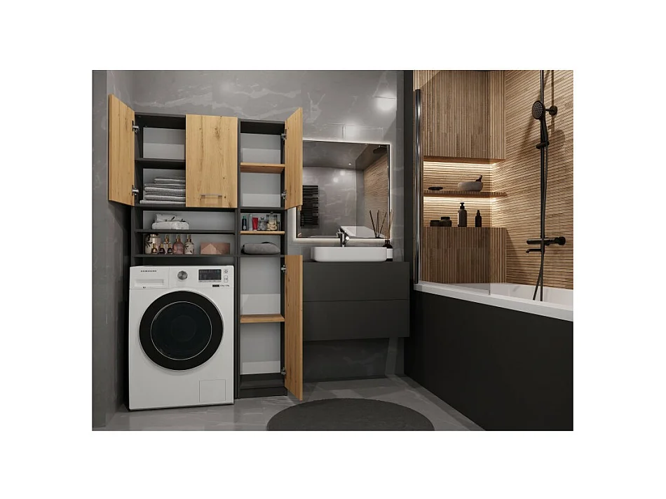 Ensemble de salle de bain Marpol MARPOL - ANTHRACITE/ARTISAN