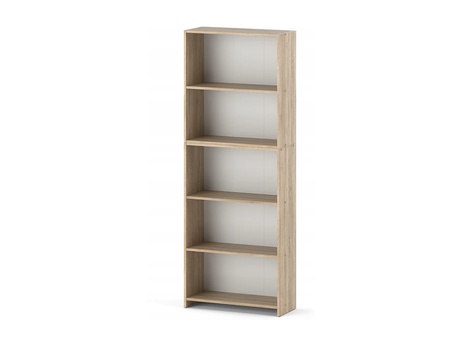 Bibliothèque -Étagère multifonction Chêne Sonoma 5 niveaux 70X30x189cm – Pour livres, jouets et accessoires de bureau