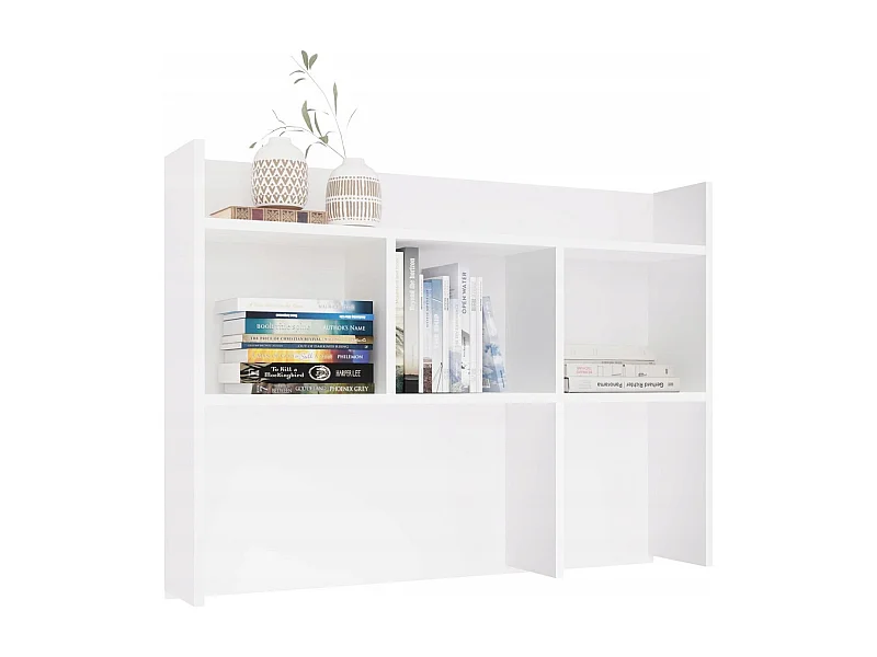 KUBA - Scaffale alto da ufficio 100 cm - scaffali per ufficio - Bianco