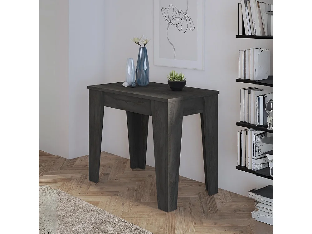 Consolle allungabile Petra 90x53,6x75,2H cm colore ossido