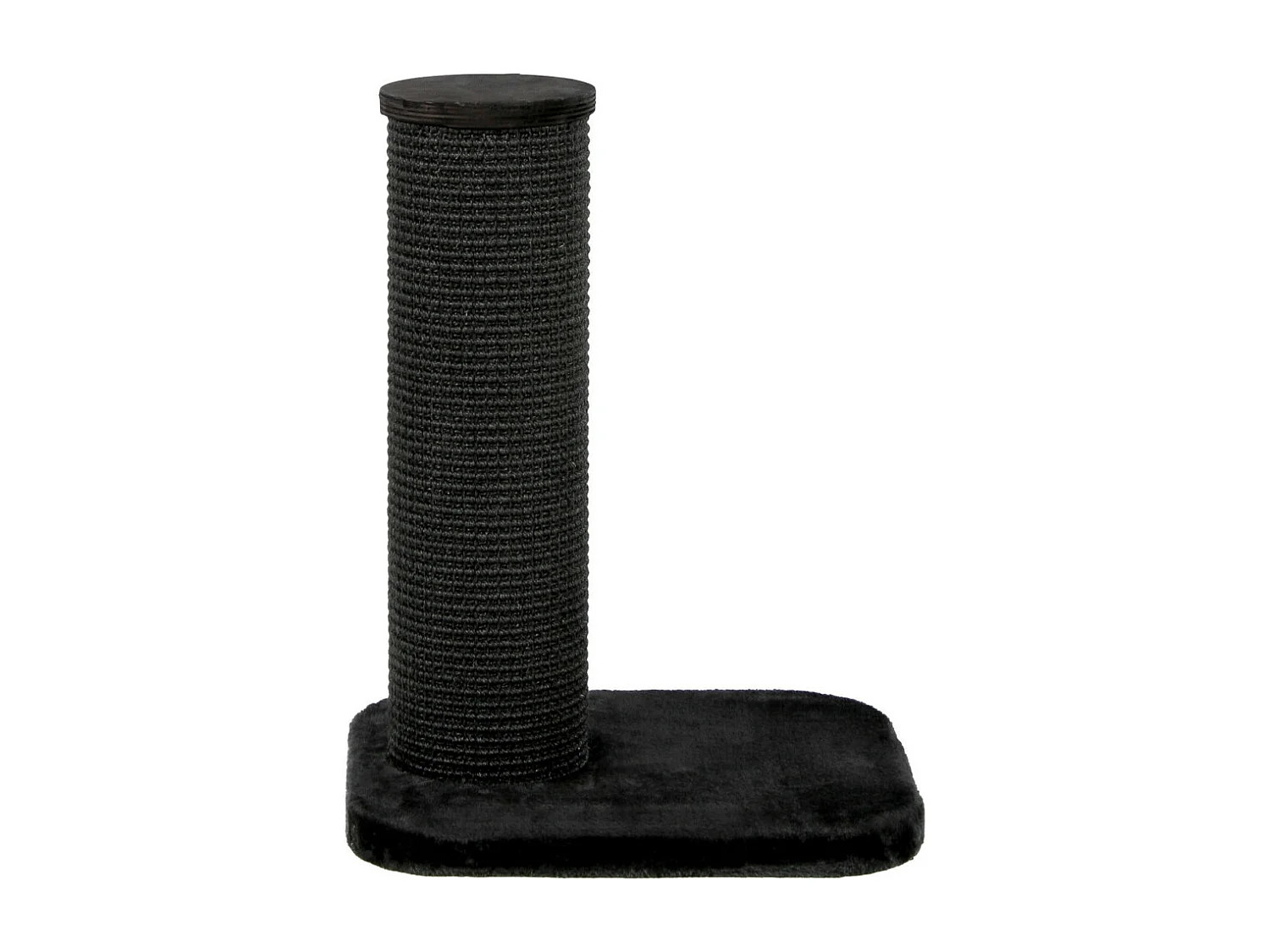 Arbre à chat CITY CAT numero 1, hauteur 62 cm, poteau ø 17 cm, couleur gris