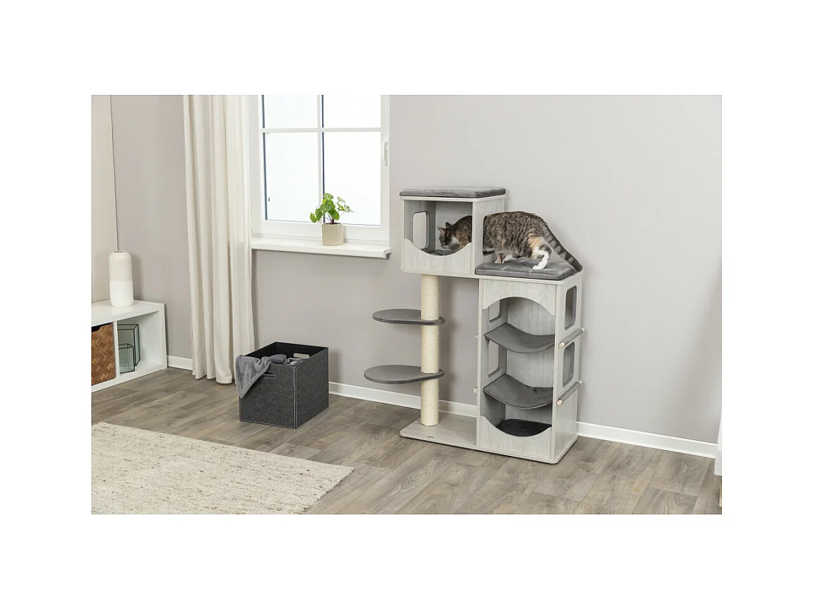 Arbre à chat Adriano hauteur 118 cm pour chat