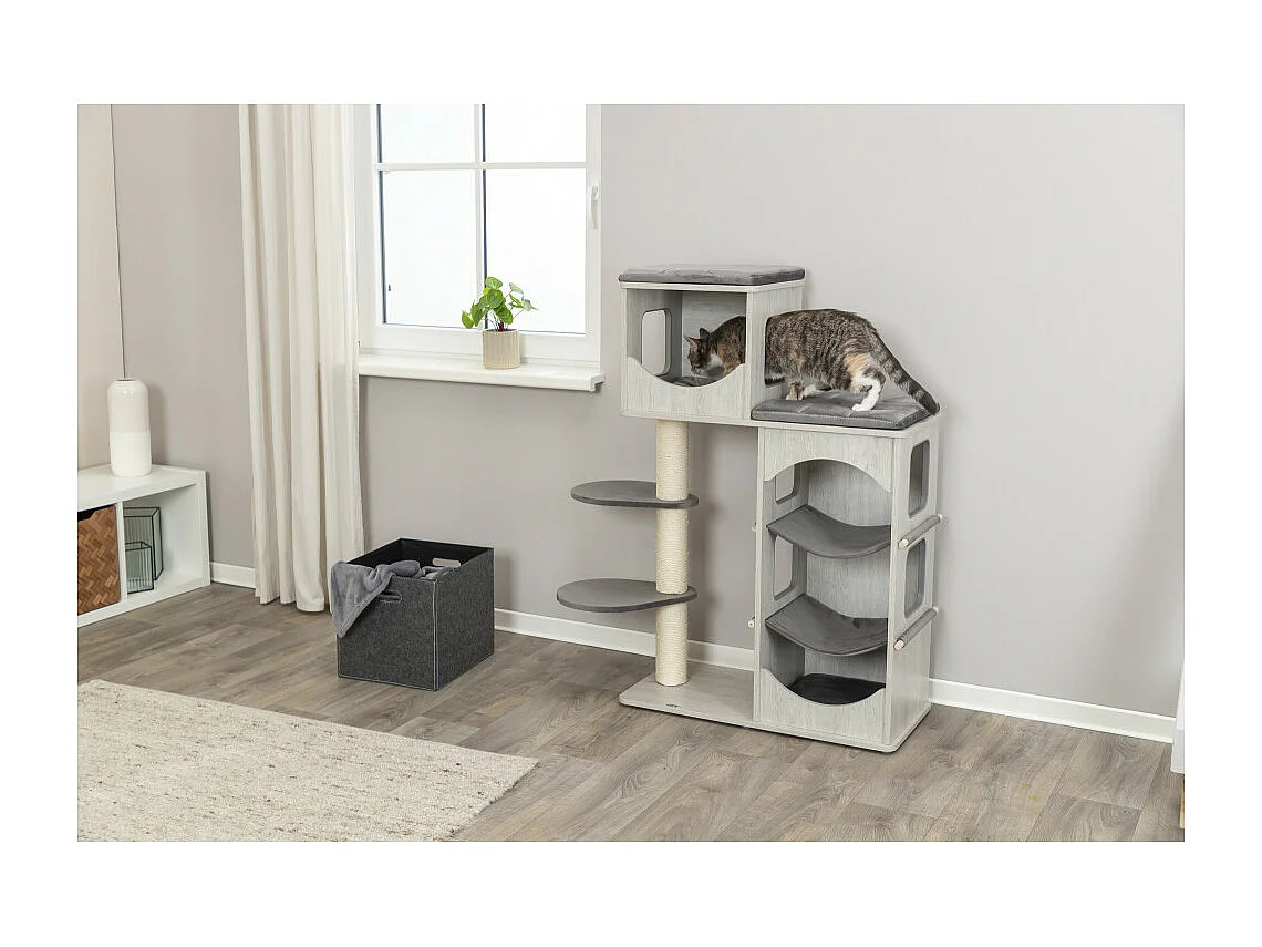 Arbre à chat Adriano hauteur 118 cm pour chat