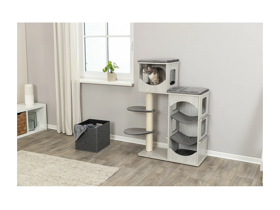 Arbre à chat Adriano hauteur 118 cm pour chat