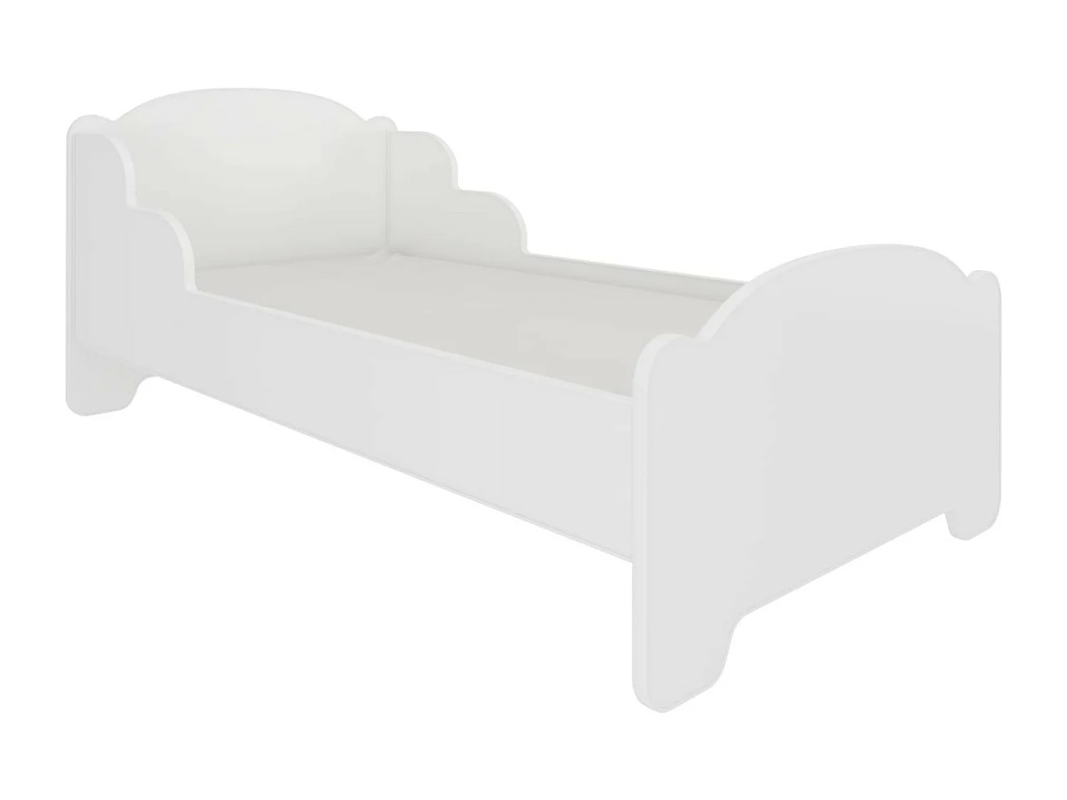 Letto Amaro (80x160)/materasso incluso/bianca