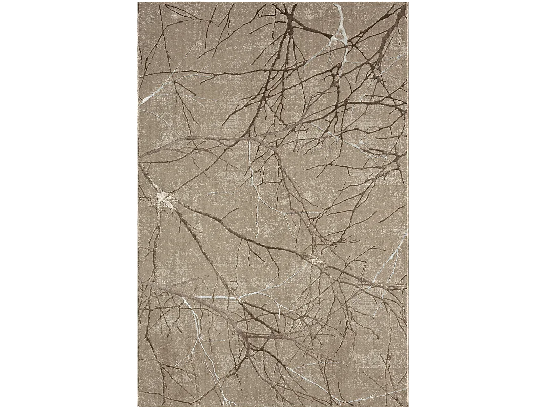 Tapis Mila brillant, nature, Beige, 80 x 150 cm