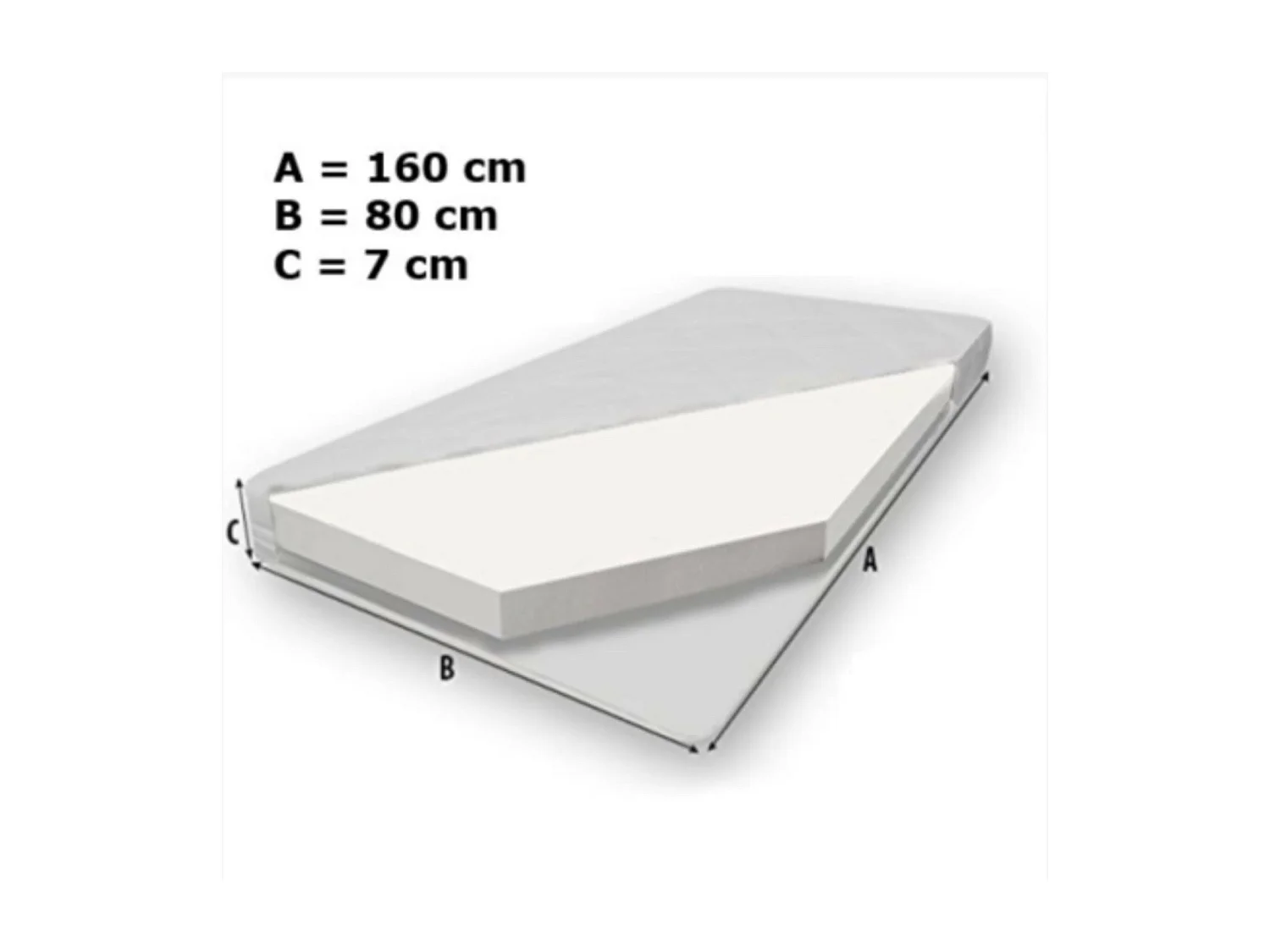 Lit Bogen (80x160)/matelas inclus/rouge
