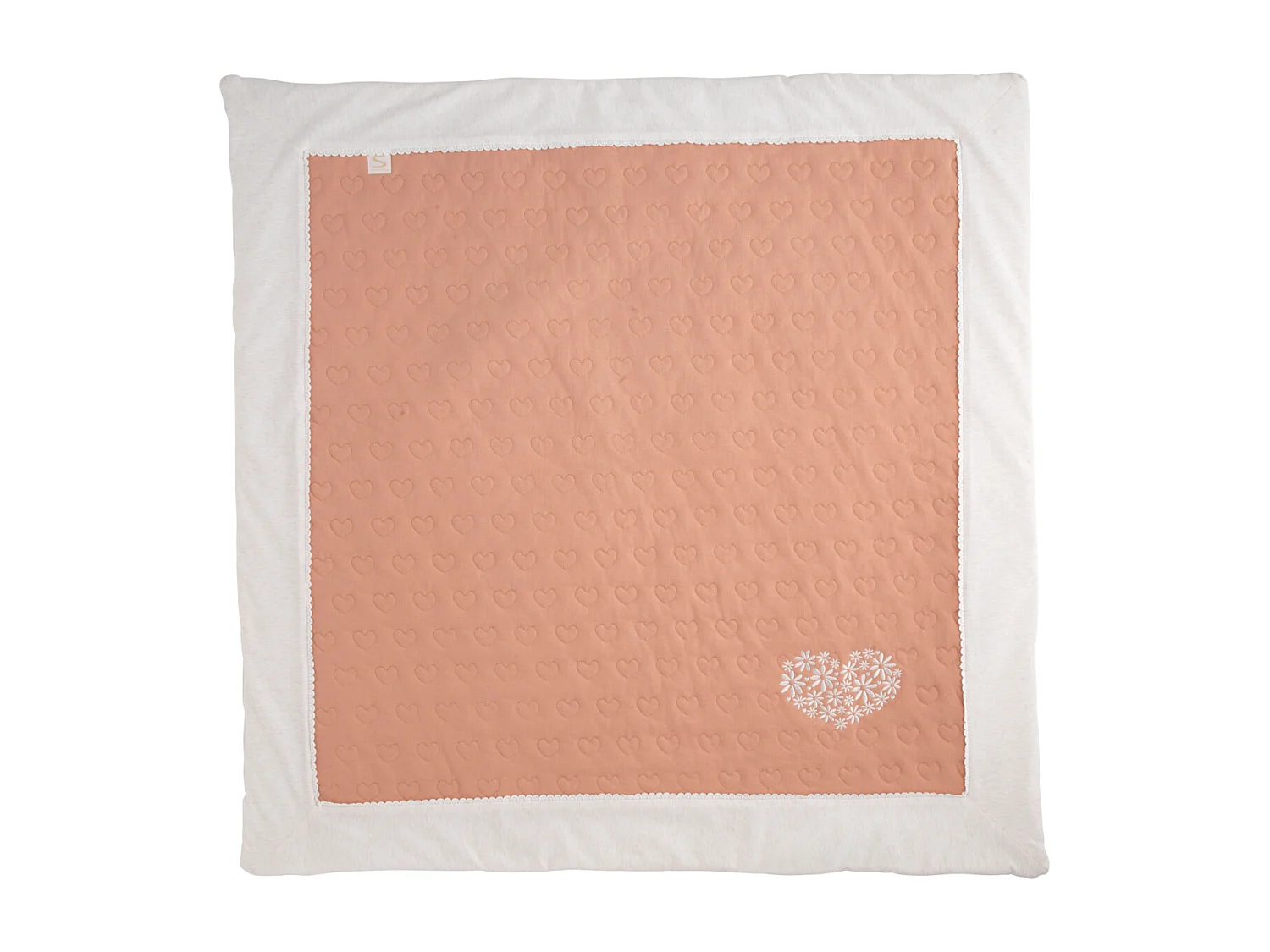 Grande tappeto da gioco in cotone trapuntato