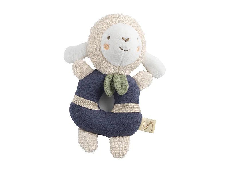 Hochet bébé en coton bio PETIT NUAGE - Sauthon