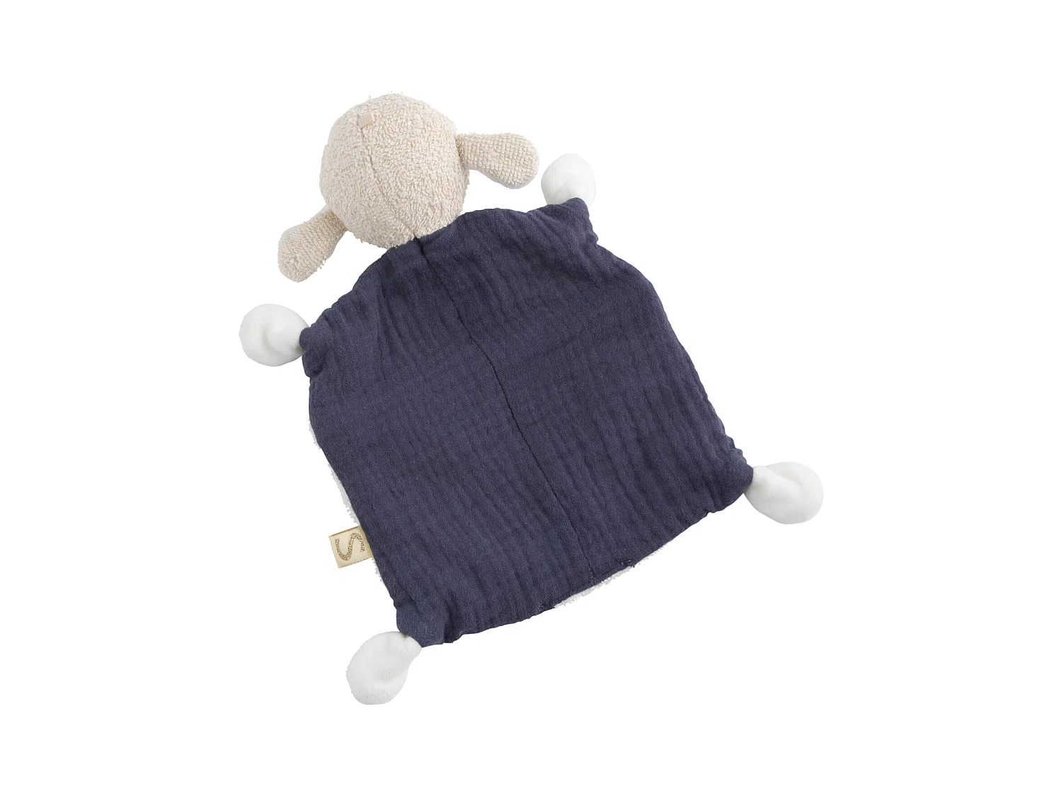 Doudou mouchoir en coton bio PETIT NUAGE - Sauthon