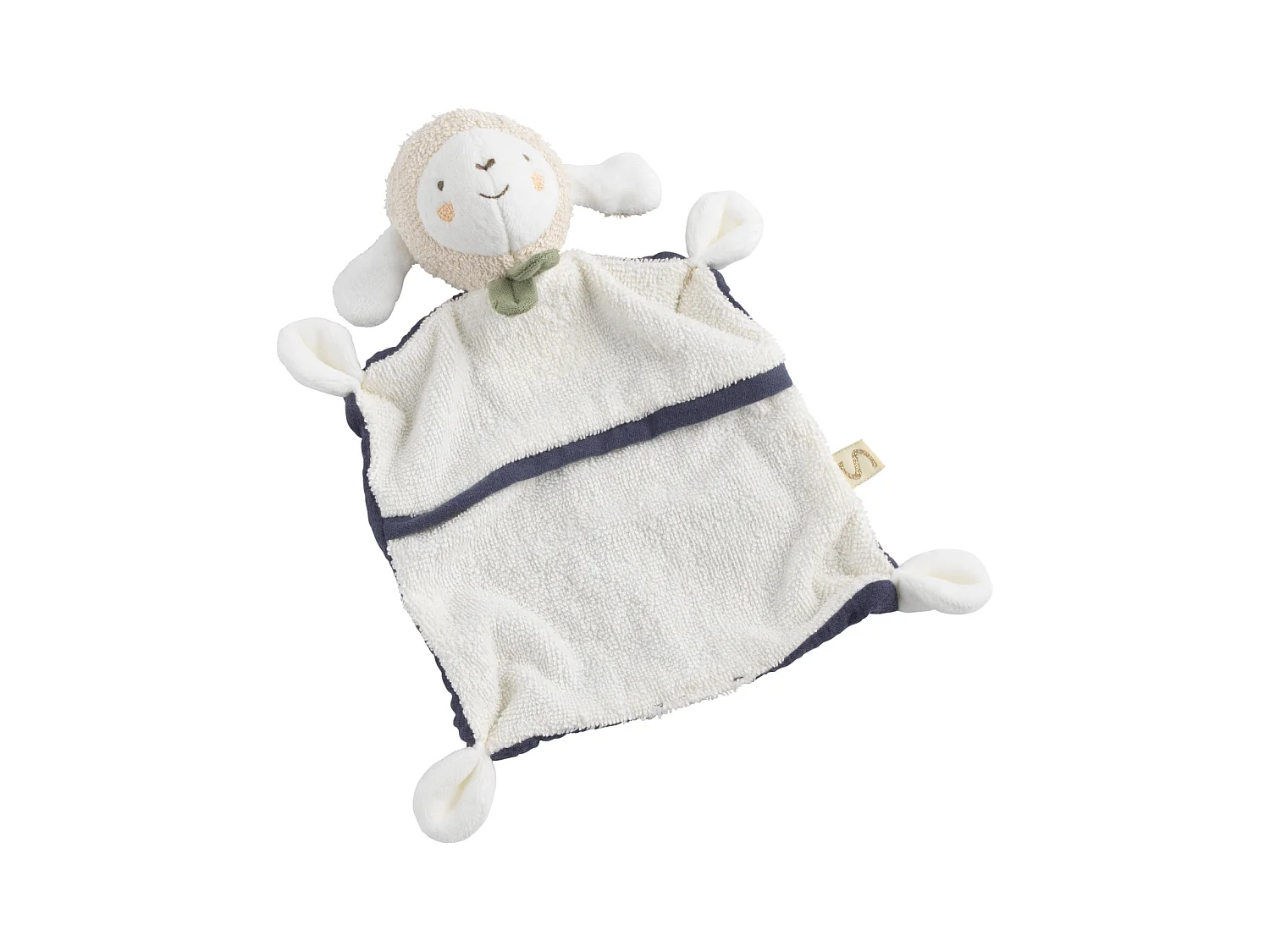 Doudou mouchoir en coton bio PETIT NUAGE - Sauthon