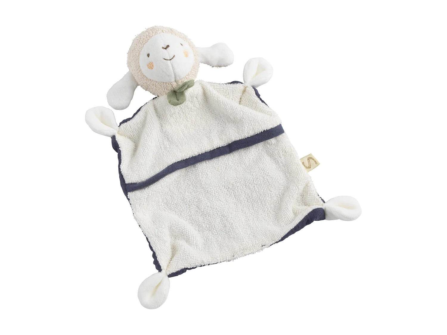 Doudou mouchoir en coton bio PETIT NUAGE - Sauthon