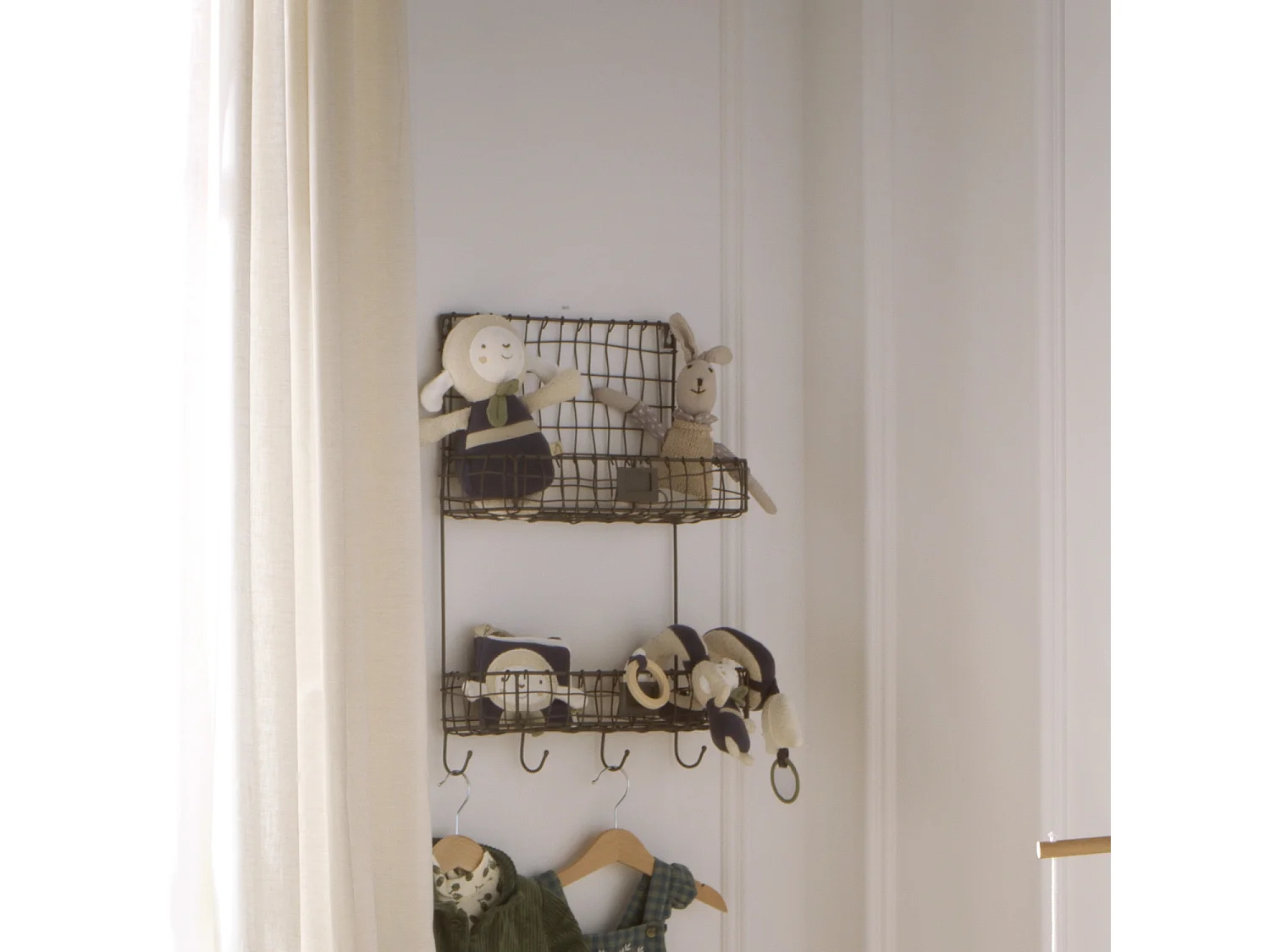 Doudou en coton bio PETIT NUAGE - Sauthon