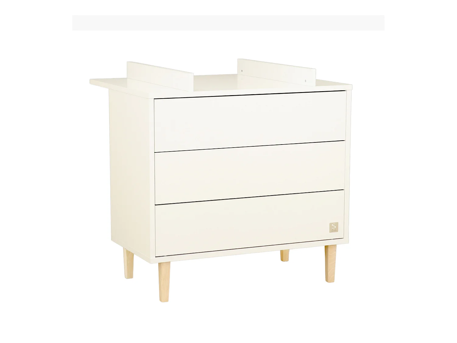 Plan à langer pour commode 3 tiroirs PALOMA - Sauthon