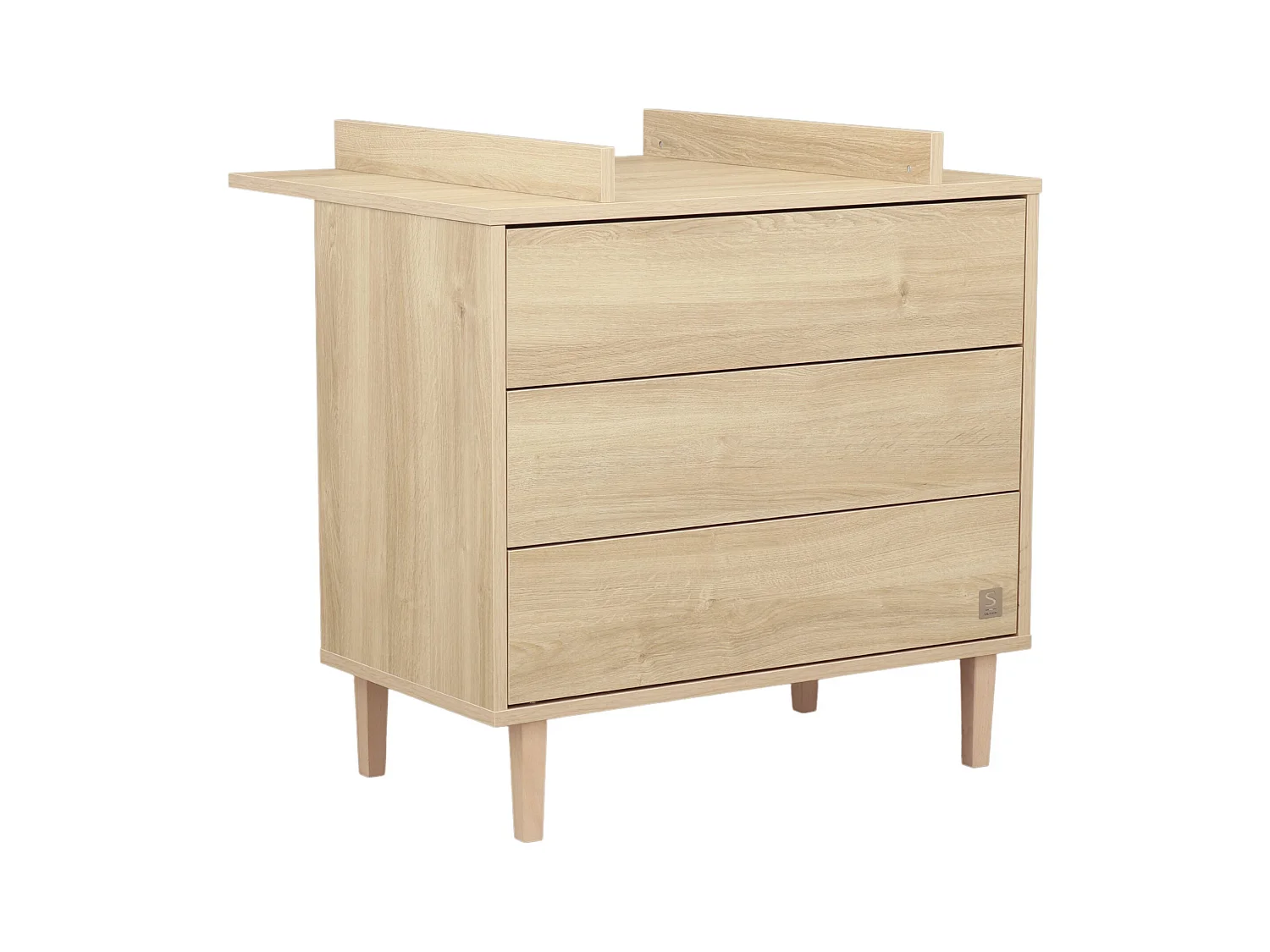 Plan à langer pour commode 3 tiroirs PALOMA - Sauthon
