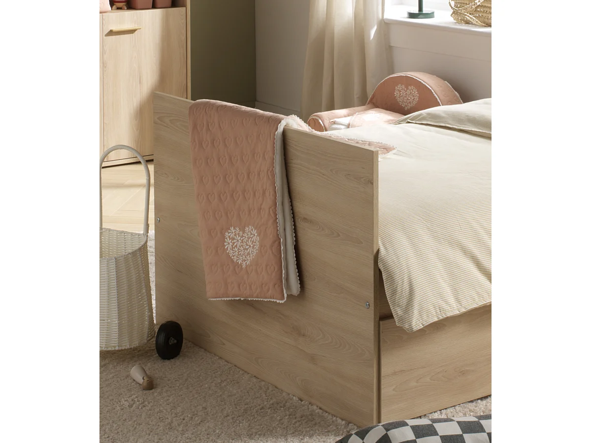 Manta para bebé de algodón con bordado