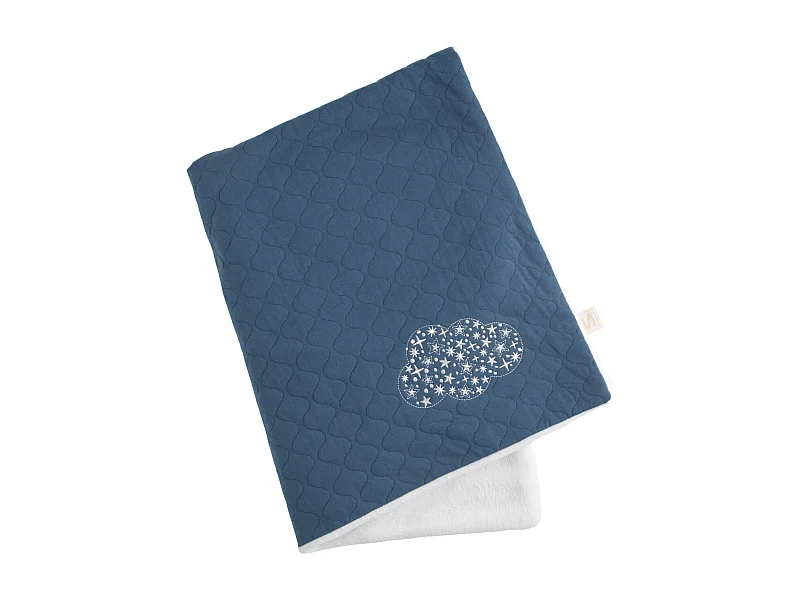 Couverture bébé en coton avec broderie PETIT NUAGE - Sauthon