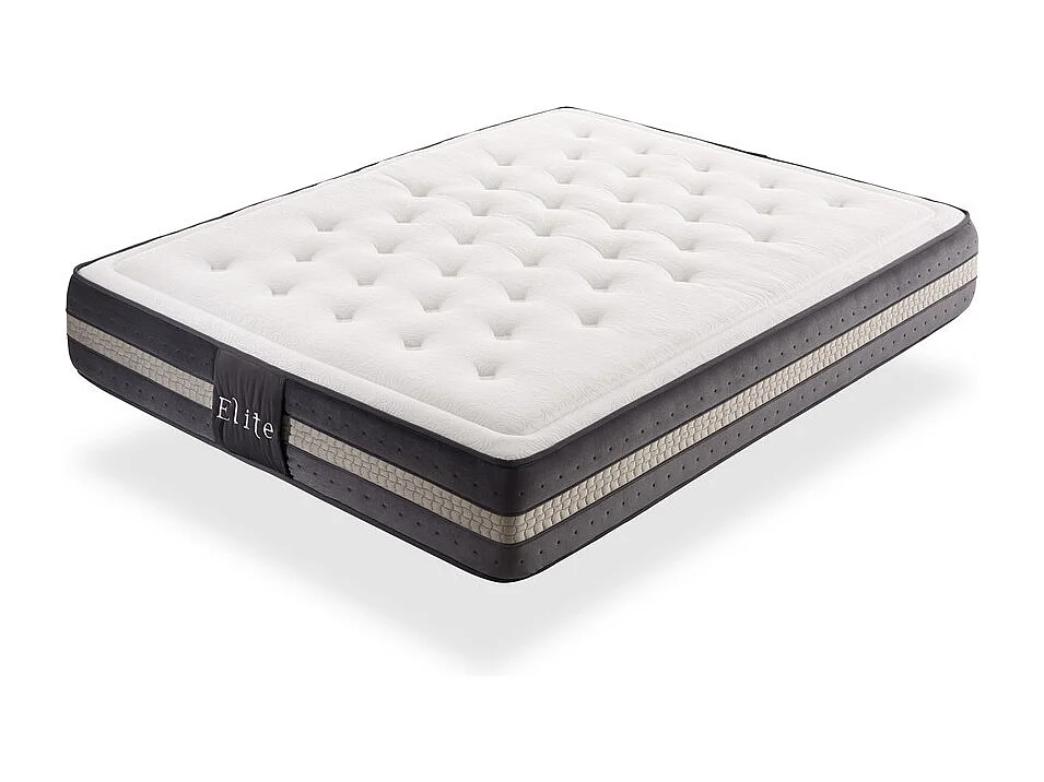 Matelas Ressorts ensachés Elite Wellness 30cm 120x200 cm