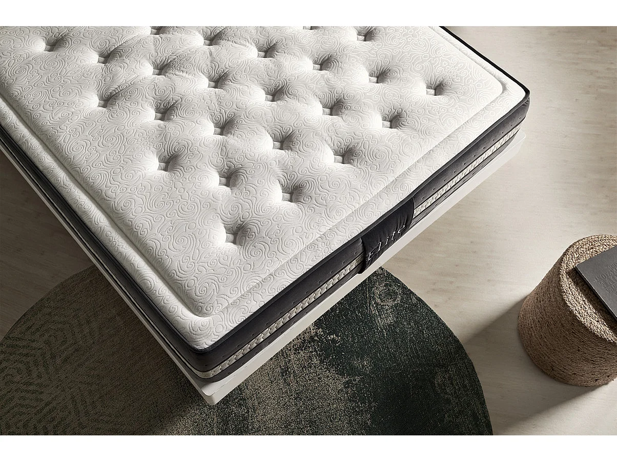 Matelas Ressorts ensachés Elite Wellness 30cm 120x200 cm