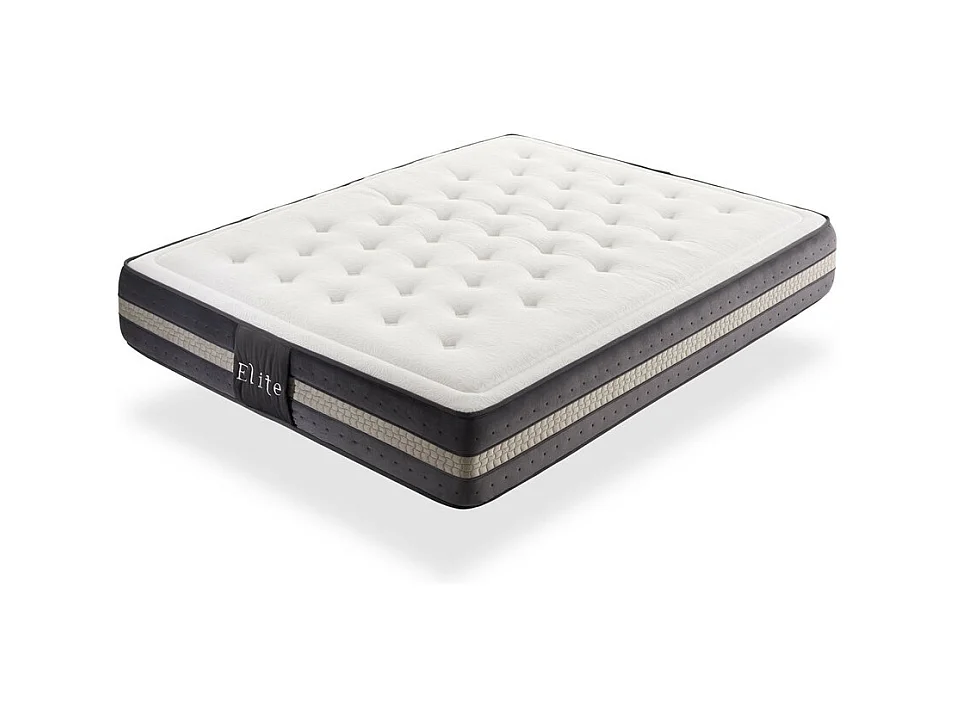 Matelas Ressorts ensachés Elite Wellness 30cm 135x190 cm