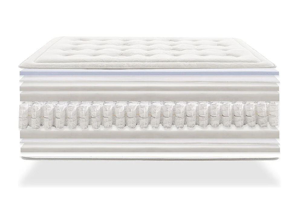 Matelas Ressorts ensachés Elite Wellness 30cm 135x190 cm