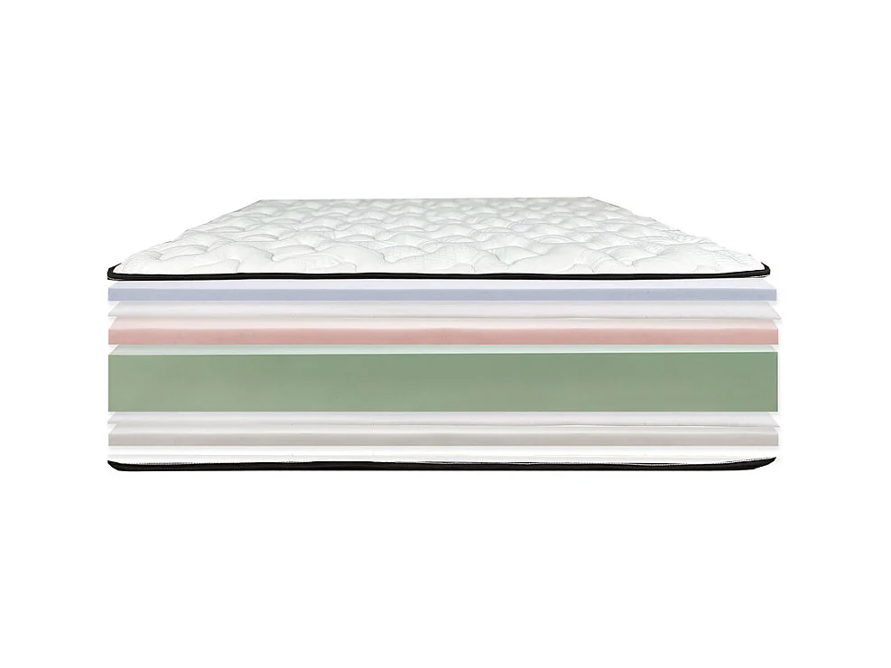 Matelas Catania Comfort + Viscoélastique Double Face 31cm 120x200 cm