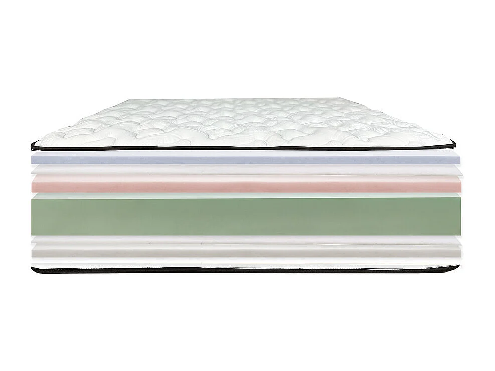 Matelas Catania Comfort + Viscoélastique Double Face 31cm 90x200 cm