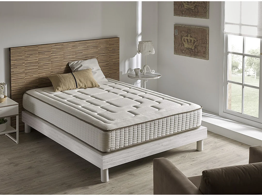 Matelas Spring Deluxe Ressorts ensachés 25cm 140x190 cm