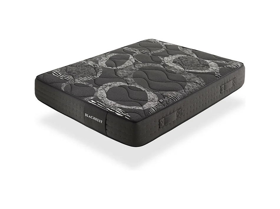 Matelas Ressorts Ensacados Blackrest Visco Hybrid 135x200 cm