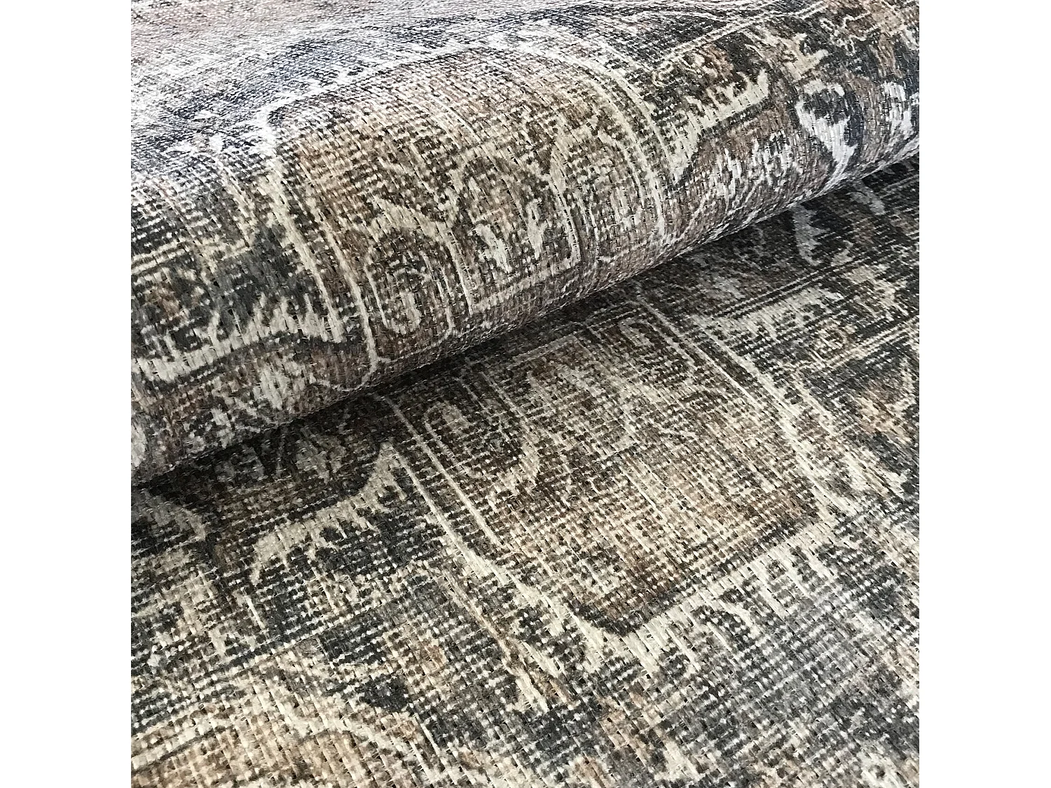 Tapijt Zen Classic Afwasbaar, Grijs, 160 x 230 cm