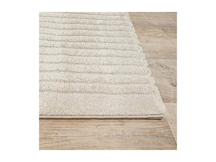 Tappeto Elisa Design Geometrico, Beige, 80 x 150 cm