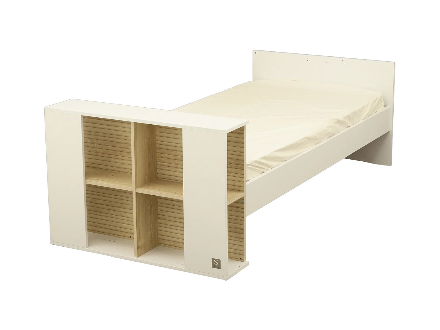 Lit bébé 120x60 transformable en lit 90x190 PALOMA - Sauthon
