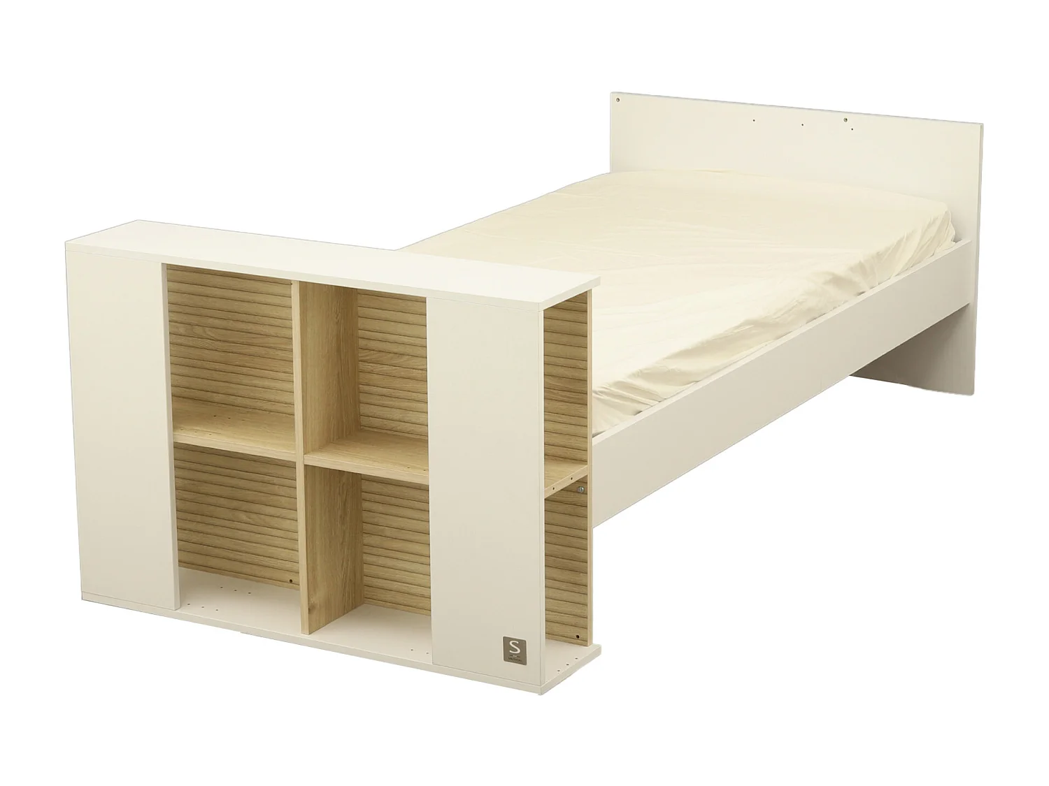 Lit bébé 120x60 transformable en lit 90x190 PALOMA - Sauthon