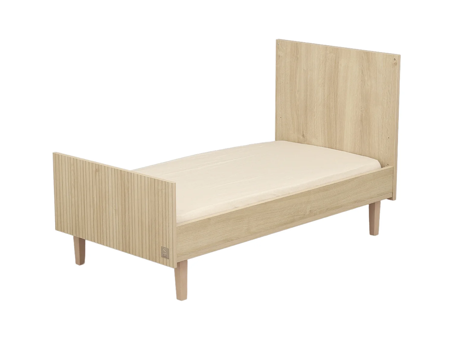 Ropa de cuna 140x70 - Little Big bed sobre patas de madera
