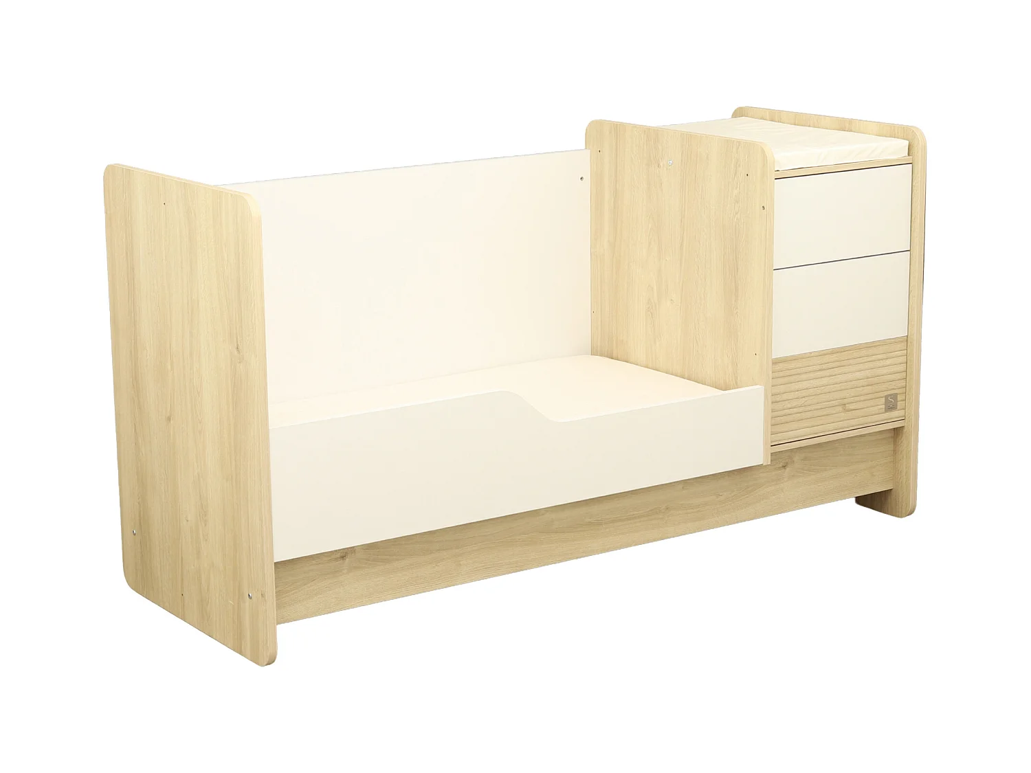 Lit combiné 140x70 évolutif en 90x190 PALOMA - Sauthon