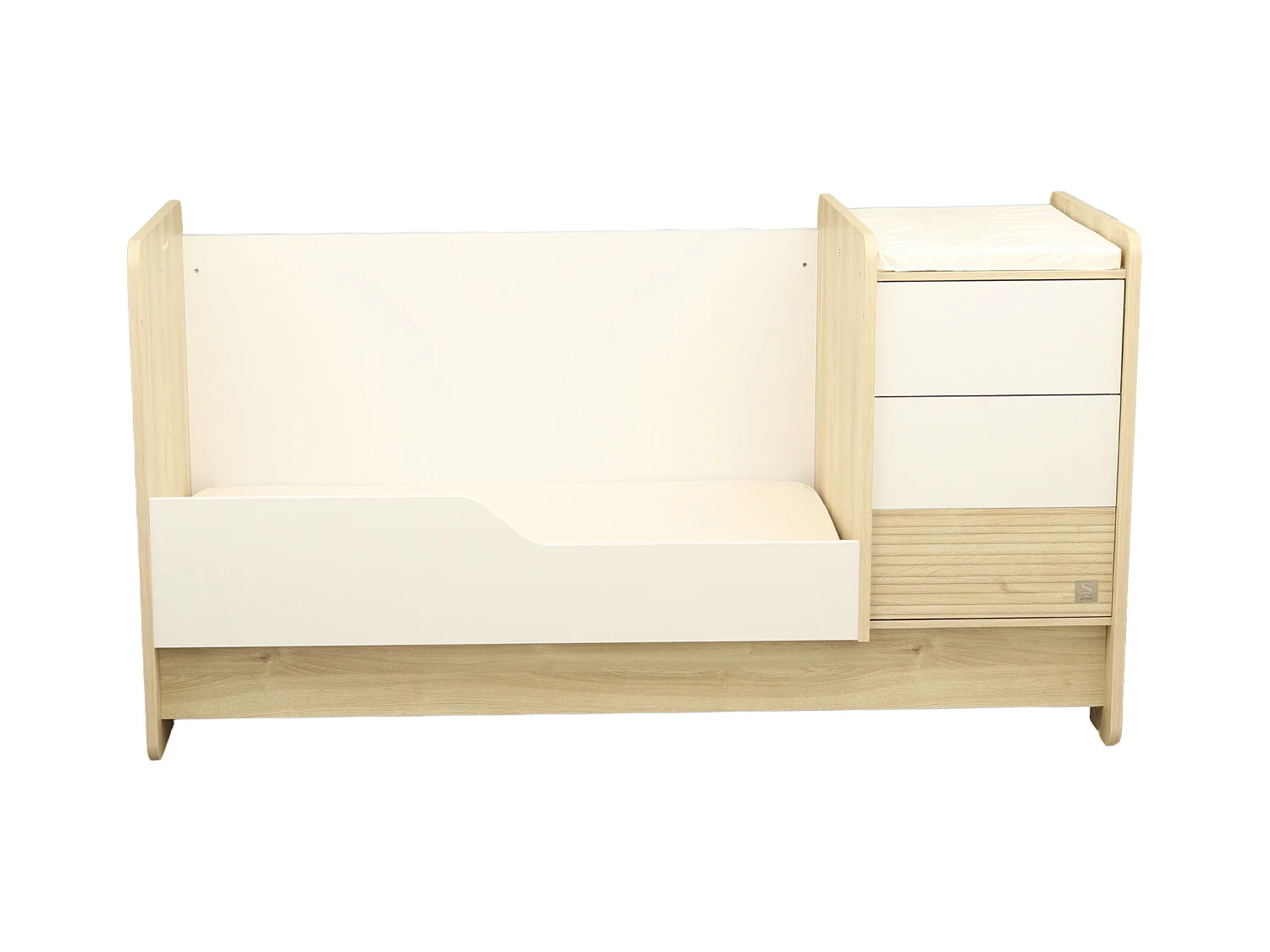 Lit combiné 140x70 évolutif en 90x190 PALOMA - Sauthon