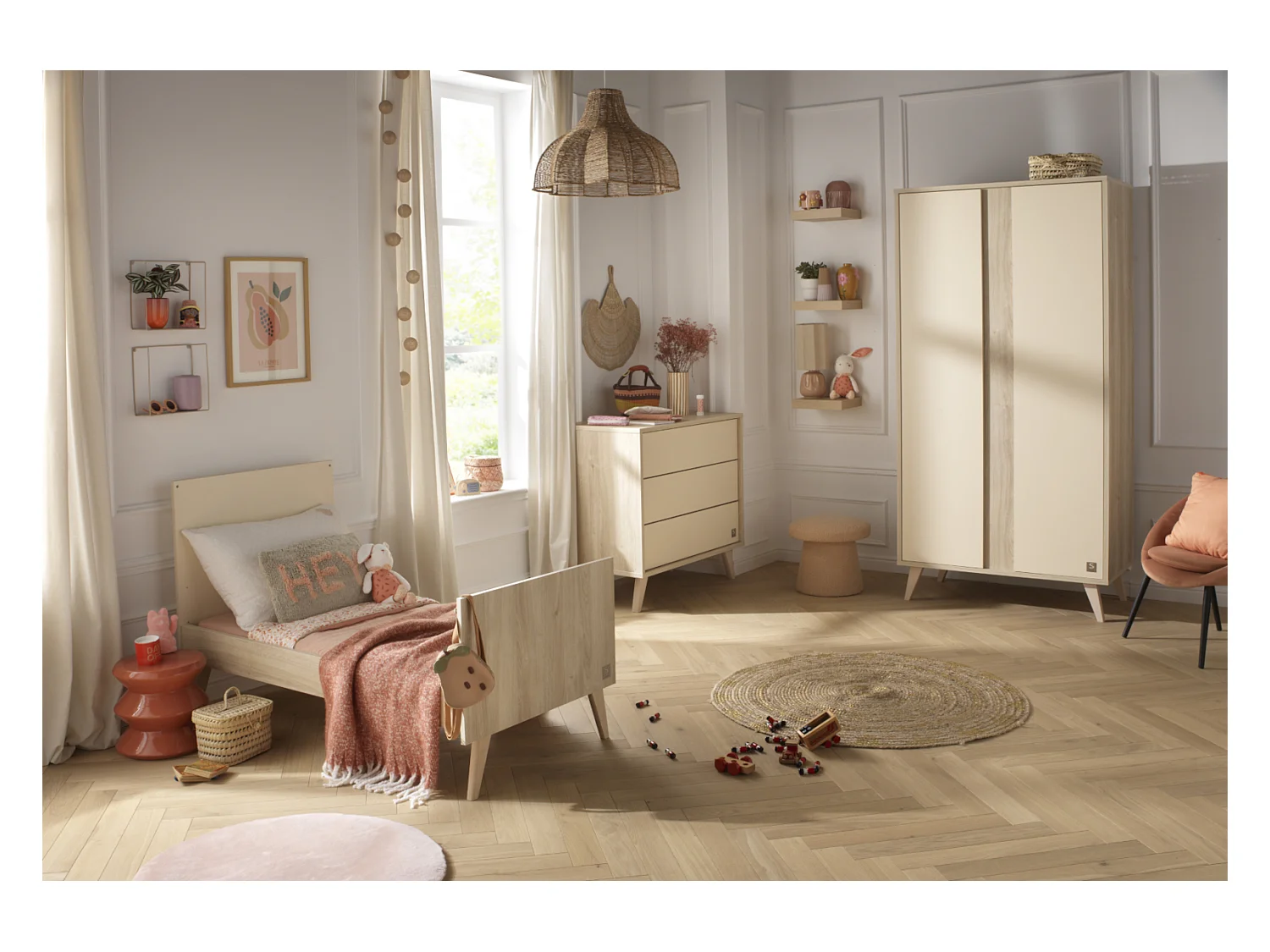 Lettino evolutivo 140x70 - Little Big Bed con gambe