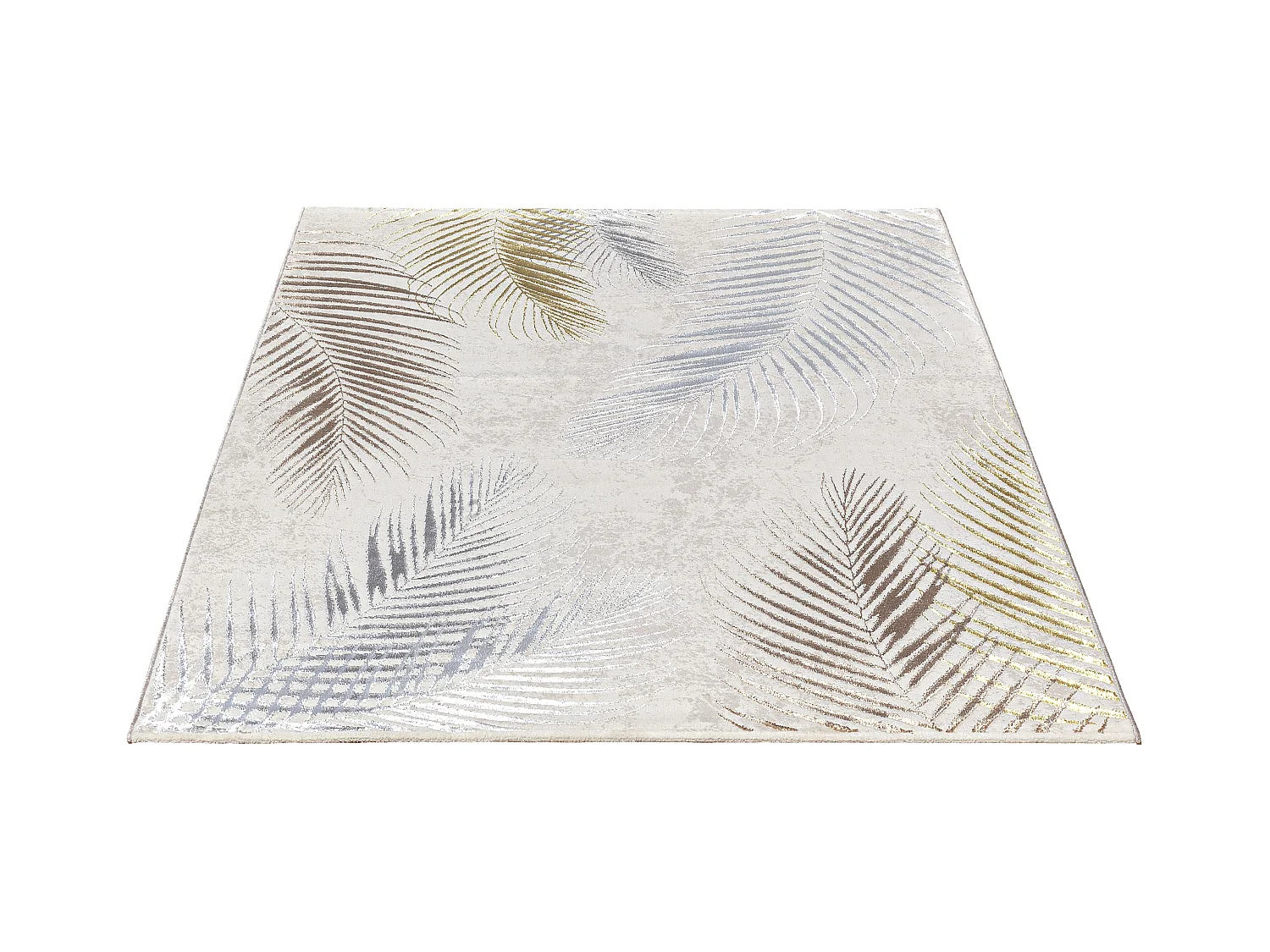 Tapis Mila brillant, élégant brillant, Crème, 80 x 300 cm