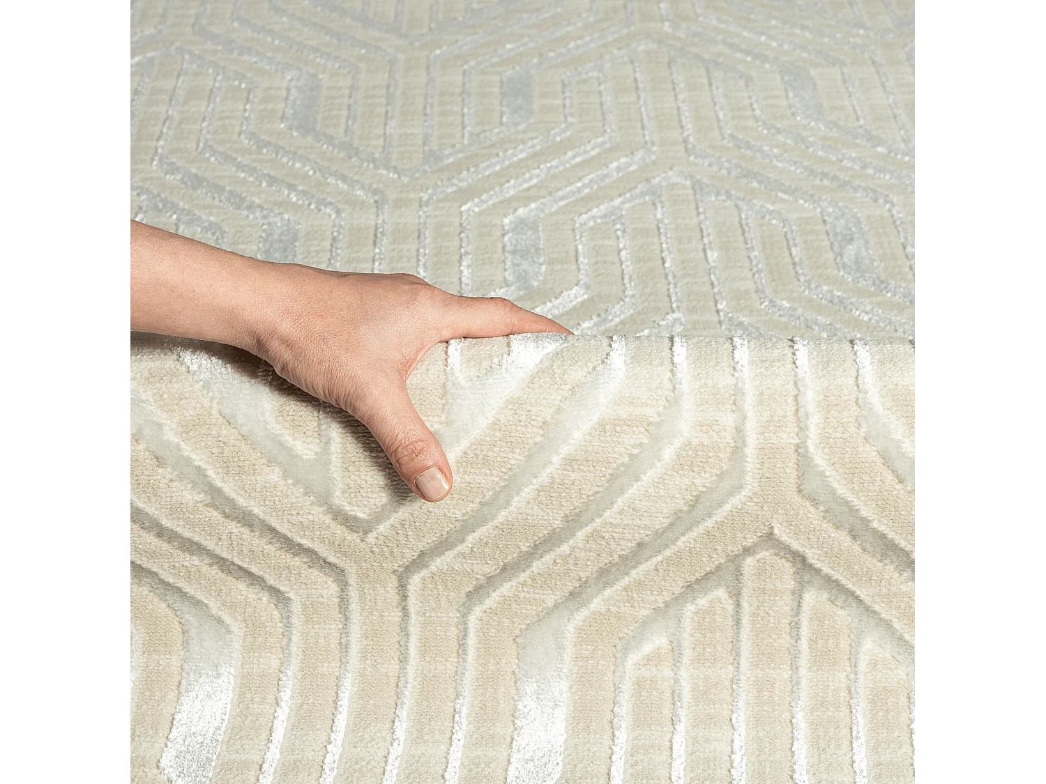 Teppich Mila Elegantes Design, Cream, 120 x 170 cm